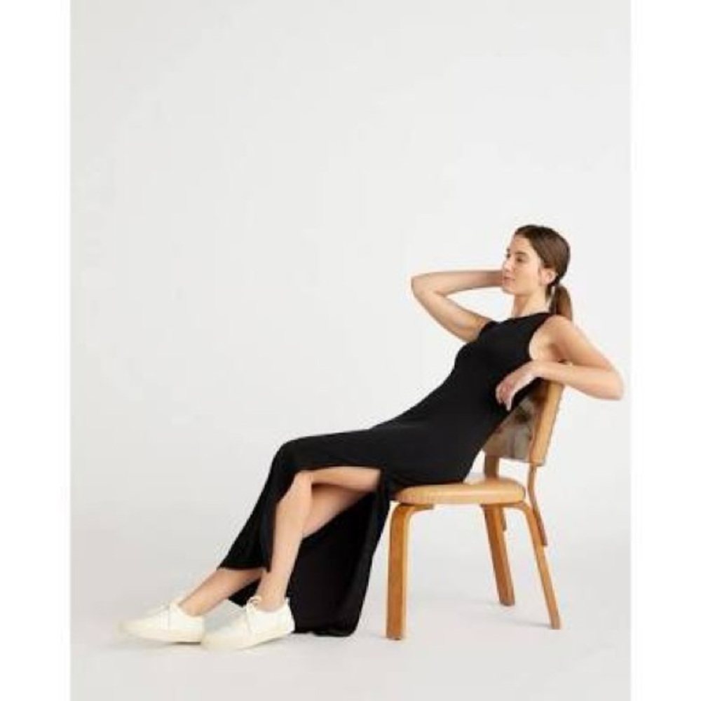 Quince Tencel Jersey Maxi Dress - Picture 2 of 7